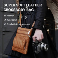 将图片加载到图库查看器，Super Soft Leather Crossbody Bag
