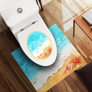 High-end stylish, high-quality and beautiful anti-slip toilet stickers