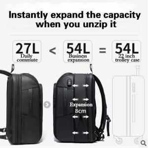 Casual fashion multifunctional high-capacity technology USB men's backpack