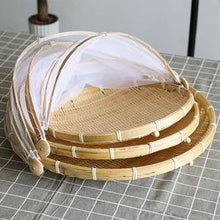 将图片加载到图库查看器，Hand-Woven Food Serving Basket
