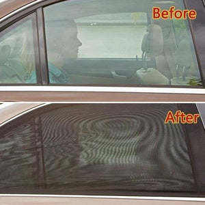 Hot Selling -- Best Universal Car Window Sun Shade Curtain (Fits all Cars)