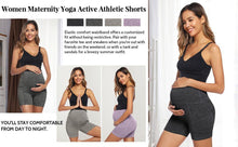 将图片加载到图库查看器，Women&#39;s Pregnant Yoga Shorts
