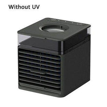 将图片加载到图库查看器，Multi-functional mini desktop cooler（Water cooling,Color switching）/home/office/bedroom
