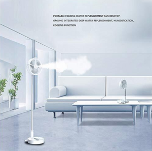 USB Eletric Fan，Humidifying Hydration Water Spray Fan，Desk Lamp Fan，Floor Standing Fan