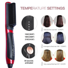 将图片加载到图库查看器，Trendy women&#39;s straight hair curling comb
