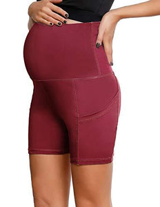 Women's Pregnant Yoga Shorts