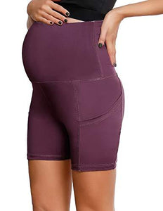 Women's Pregnant Yoga Shorts