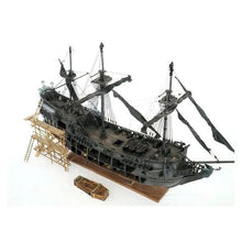 将图片加载到图库查看器，DIY Black Pearl pirate ship-really proportional
