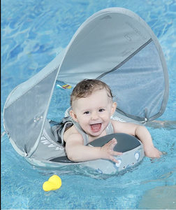 Baby Infant Non-Inflatable Float Lying Swimming Ring