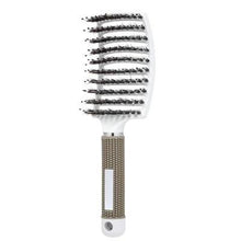 将图片加载到图库查看器，Detangler Bristle Nylon Hairbrush zhengmingsm
