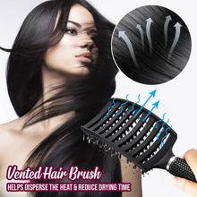 将图片加载到图库查看器，Bristle Nylon Hairbrush
