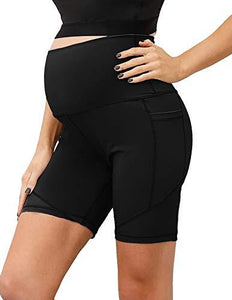 Women's Pregnant Yoga Shorts