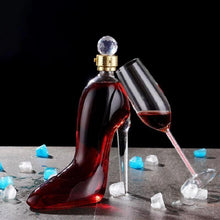 将图片加载到图库查看器，High heeled shoe shaped decanter（With sealing strip）
