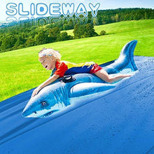 将图片加载到图库查看器，Dual Racing Water Slide Fun Lawn Water Slides Pools For Kids Summer Games Center Backyard Outdoor Children Adult Toys
