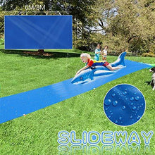 将图片加载到图库查看器，Dual Racing Water Slide Fun Lawn Water Slides Pools For Kids Summer Games Center Backyard Outdoor Children Adult Toys
