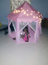 将图片加载到图库查看器，Princess tent girl star light toy mosquito net
