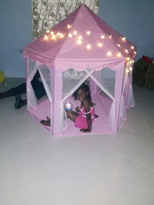 Princess tent girl star light toy mosquito net