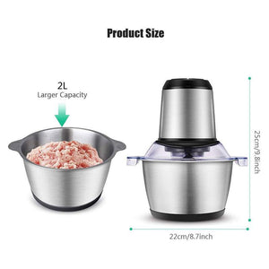 Multifunctional meat grinder & fruit / vegetable food crusher