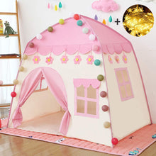 将图片加载到图库查看器，Princess tent girl star light toy mosquito net
