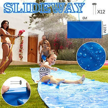 将图片加载到图库查看器，Dual Racing Water Slide Fun Lawn Water Slides Pools For Kids Summer Games Center Backyard Outdoor Children Adult Toys
