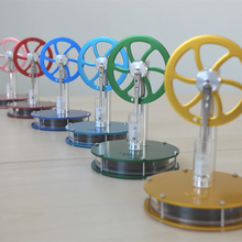 将图片加载到图库查看器，Low Temperature Difference Hot Air Engine Colorful Model Physics Experiment
