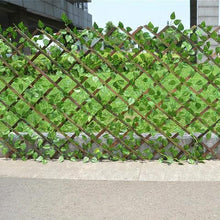 将图片加载到图库查看器，Green Leaf Plant Simulation Fence
