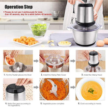 将图片加载到图库查看器，Multifunctional meat grinder &amp; fruit / vegetable food crusher
