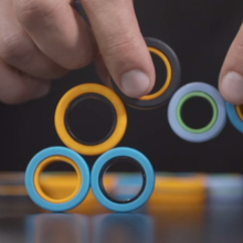 将图片加载到图库查看器，The Ultimate Deduction 0n The Finger - Magnetic Rings
