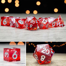 将图片加载到图库查看器，Handcrafted-Fascinating Liquid Core RPG Dice Set
