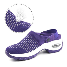 将图片加载到图库查看器，Arch support Medium-heeled Casual Sandals and Slippers( two way to wear )
