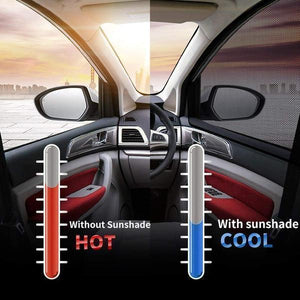 Hot Selling -- Best Universal Car Window Sun Shade Curtain (Fits all Cars)