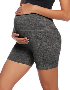 Women's Pregnant Yoga Shorts