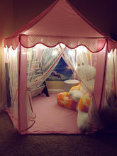 将图片加载到图库查看器，Princess tent girl star light toy mosquito net
