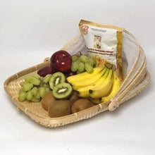 将图片加载到图库查看器，Hand-Woven Food Serving Basket
