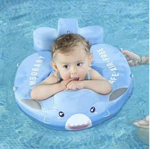 Baby Infant Non-Inflatable Float Lying Swimming Ring