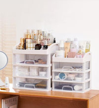 将图片加载到图库查看器，Cosmetic Storage Organizer (Three floors)- Easily Organize Your Cosmetics, Jewelry and Hair Accessories
