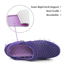 将图片加载到图库查看器，Arch support Medium-heeled Casual Sandals and Slippers( two way to wear )
