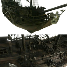 将图片加载到图库查看器，DIY Black Pearl pirate ship-really proportional
