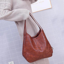 将图片加载到图库查看器，Women&#39;s vintage leather handbag
