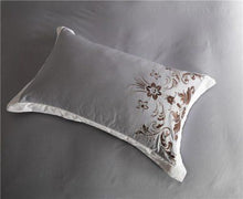 将图片加载到图库查看器，Royal luxury embroidery Egyptian cotton Duvet Cover Set
