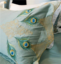 将图片加载到图库查看器，Royal luxury embroidery Egyptian cotton Duvet Cover Set
