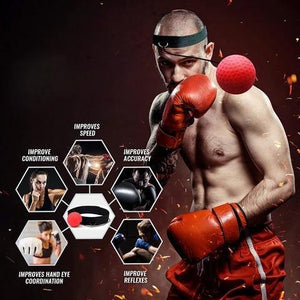 BOXING REFLEX HEADBAND BALL