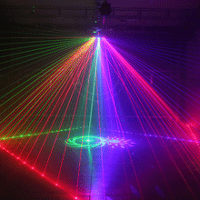 将图片加载到图库查看器，Passionate Night Life Magic Ball Stage Laser Light
