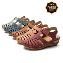 将图片加载到图库查看器，PREMIUM ORTHOPEDIC ROUND TOE SANDALS (#1 MOST WANTED)
