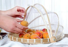 将图片加载到图库查看器，Hand-Woven Food Serving Basket
