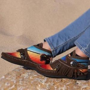 Cowgirl Leather Moccasins