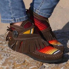 将图片加载到图库查看器，Cowgirl Leather Moccasins
