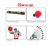 将图片加载到图库查看器，BOXING REFLEX HEADBAND BALL
