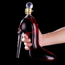 将图片加载到图库查看器，High heeled shoe shaped decanter（With sealing strip）
