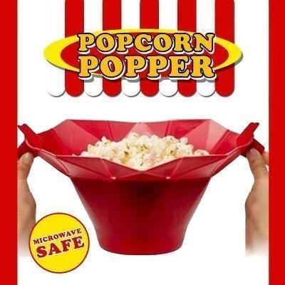 Collapsible Popcorn Popper-Essential for party